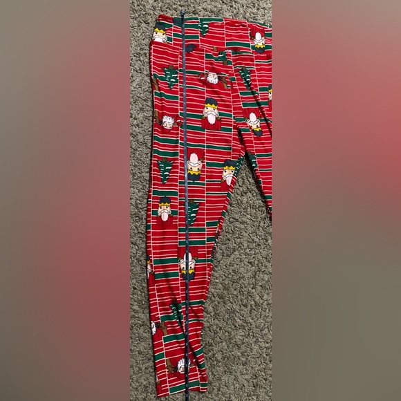 LuLaRoe Women TC2 Santa & The Nutcracker Christmas Leggings - Picture 7 of 7